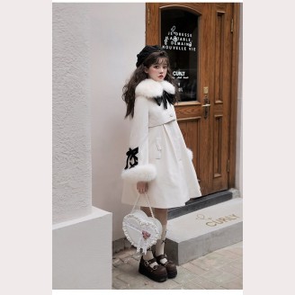 Snow Country Romance Sweet Lolita Winter Coat (UN236)